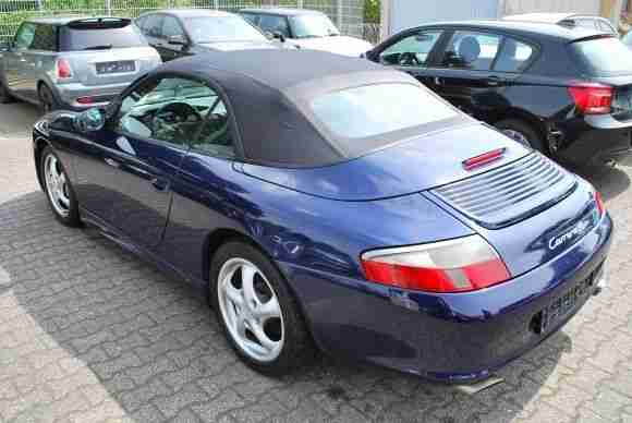 '04 Porsche 911(996), Carrera 4, Cabrio, 320PS-Schalter, nur Porsche gewartet !