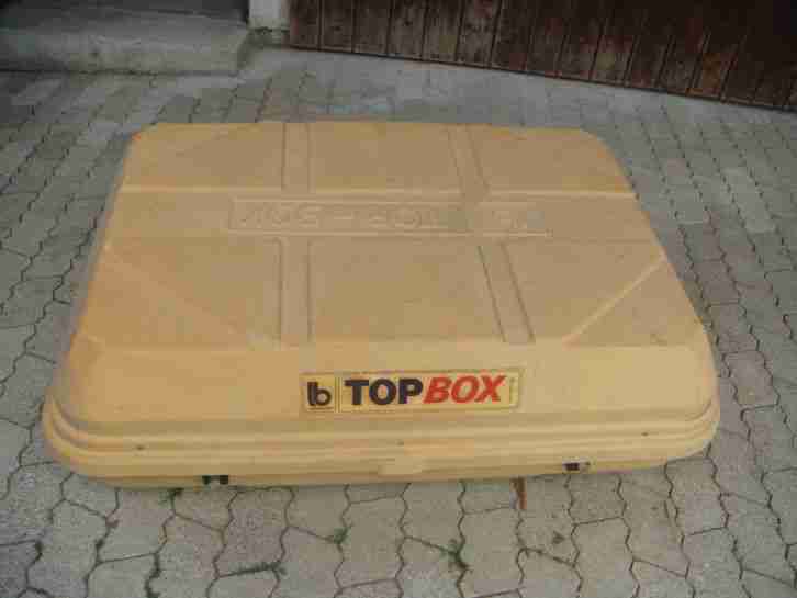 1 große TOP BOX für Campingfahrzeug Autodach