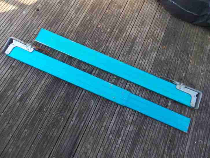 1 x LKW Spannlatten blau eloxiert