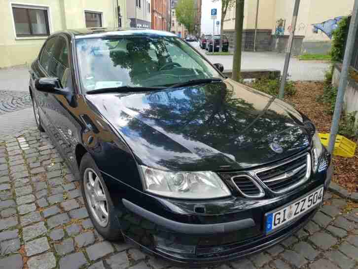 Saab 9 3 1.9 Limousine 120 PS TID schwarz mit