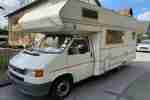 VW T4 Euro Mobil Alkoven mit wenig KM