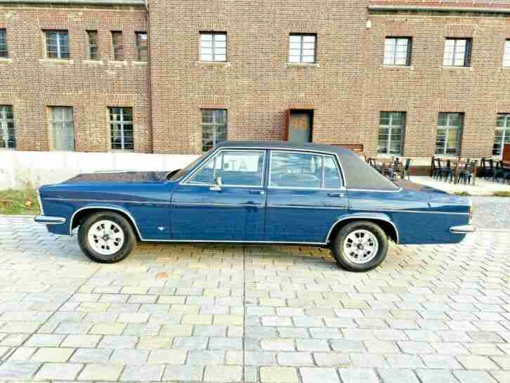 Eleganter Opel Diplomat B 5,4 V8 kosmoblau Klima, Leder, Alu, 4 x FH, Color