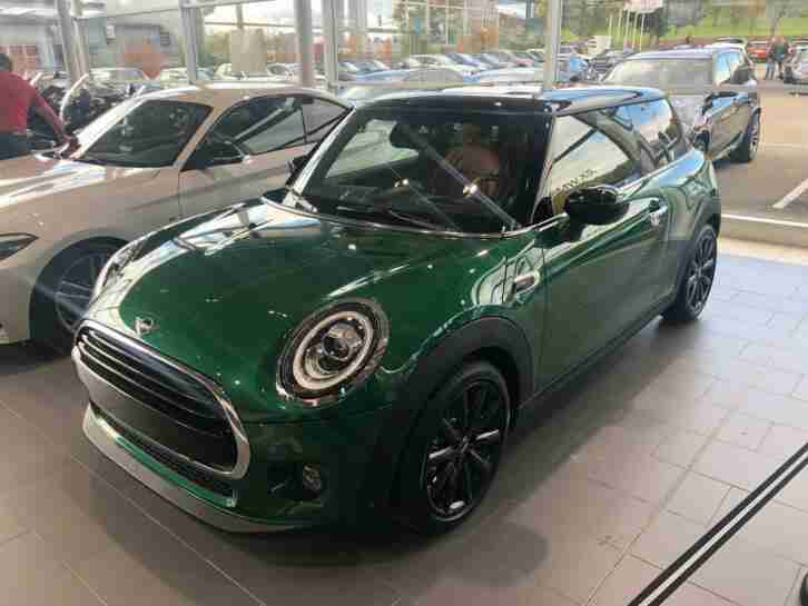 MINI Cooper 3 Türer British Racing Green Leder braun