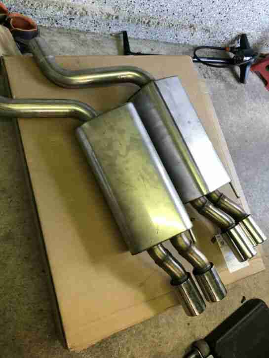 FOX Endschalldämpfer Mercedes CL 500 W215