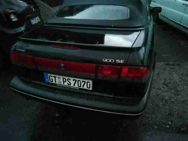 Saab 900 SE Cabrio BJ; 1998 mit Klima, Leder Vollausstattung