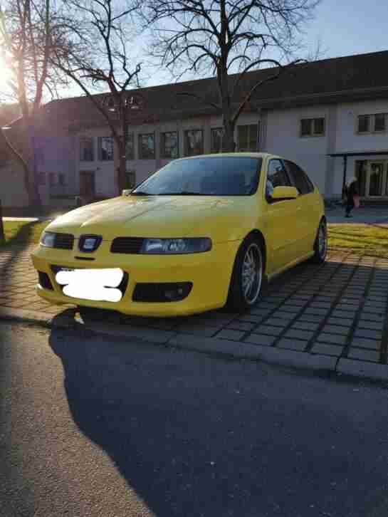 SELTEN: Seat Leon 2.8 V6 Cupra Allrad GAS PRINS ANLAGE *HÖLLEN MASCHIENE*