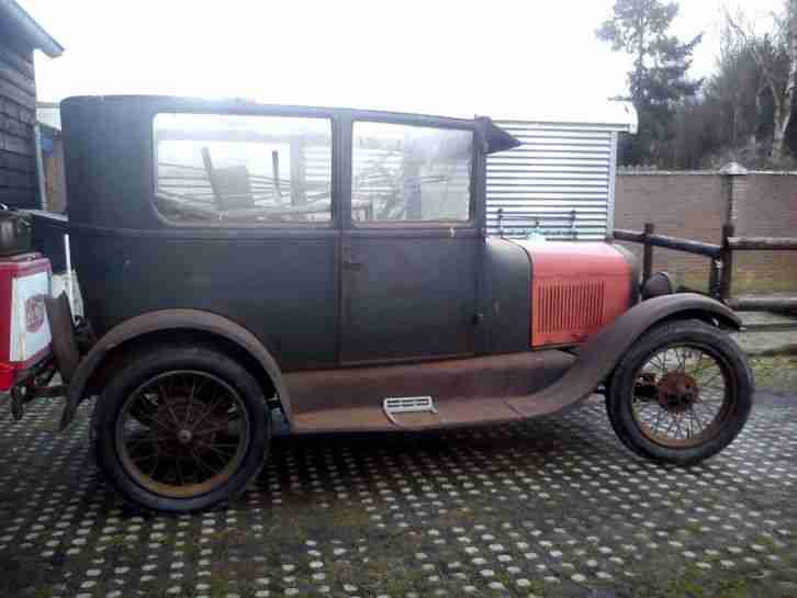 1926 Ford Model T Tudor Sedan Barn Find Original Hot