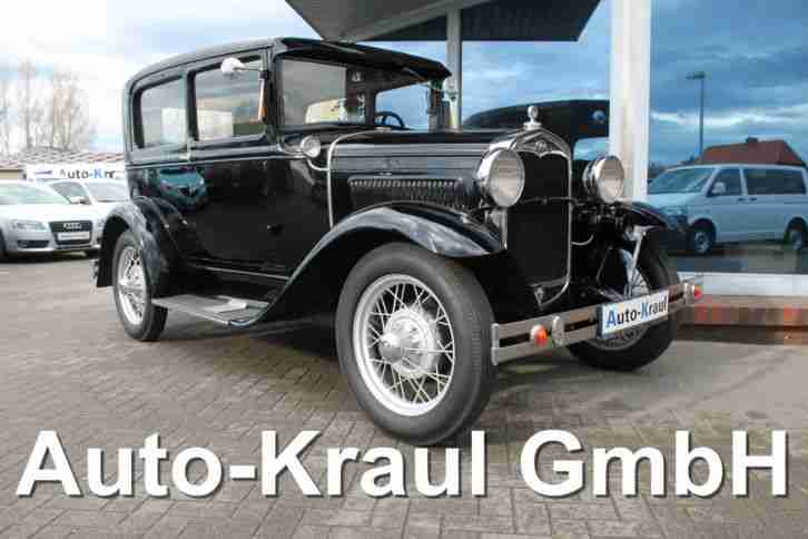1931 Ford Modell A Tudor Sedan mit H-Kennzeichen