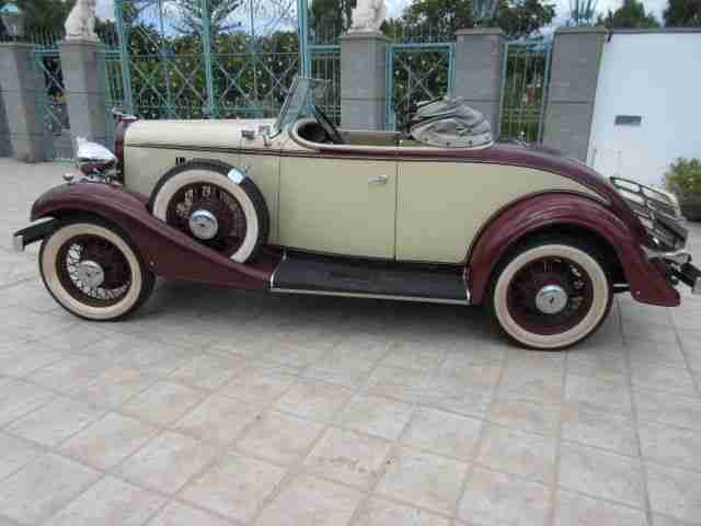 1933 Chevrolet Master Eagle CA Sport Roadster guter orig. Zust. Eintausch mögl.