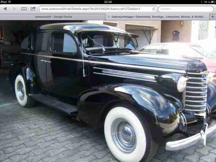 1937 Oldsmobile F 37 Hot Rod 200PS V8 Oldtimer mit