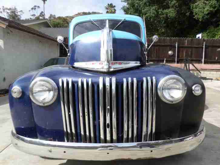 1947 Ford Kasten - Panel HOT ROD, V8 - Automa. - Scheibenbrem. California Wagen.