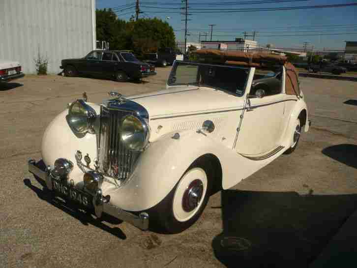 1949 Jaguar MK IV DHC Cabrio