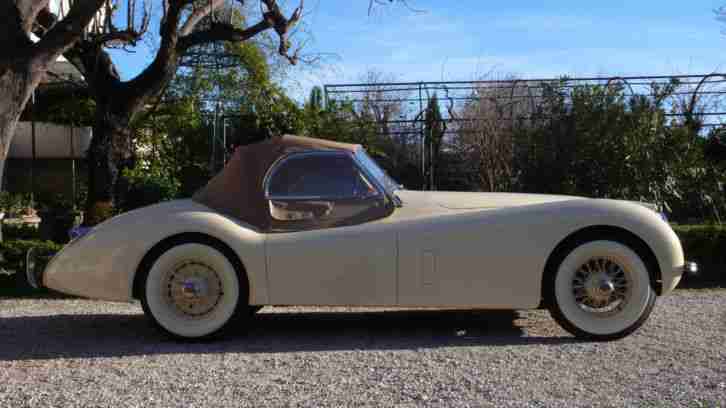 1953 Jaguar XK 120 Roadster, all matching numbers !