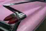 1959 59 Pink Cadillac Coupe de Ville Series 62