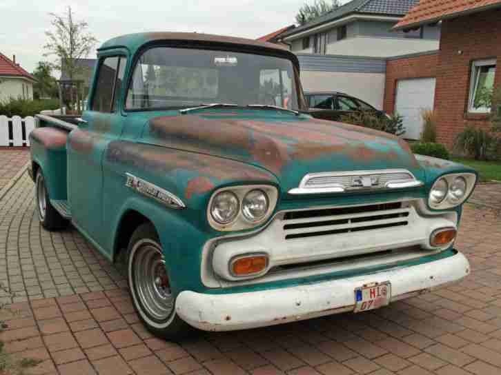 1959 Chevrolet Apache 32 mit Patina verzollt H-Gutachten in BRD