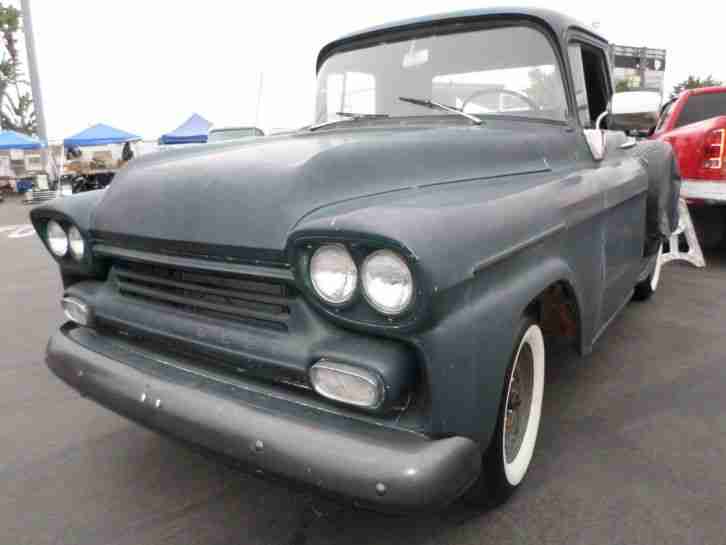 1959 Chevrolet Step Side Pick Up .. California Wagen Sehr gutes Blech !