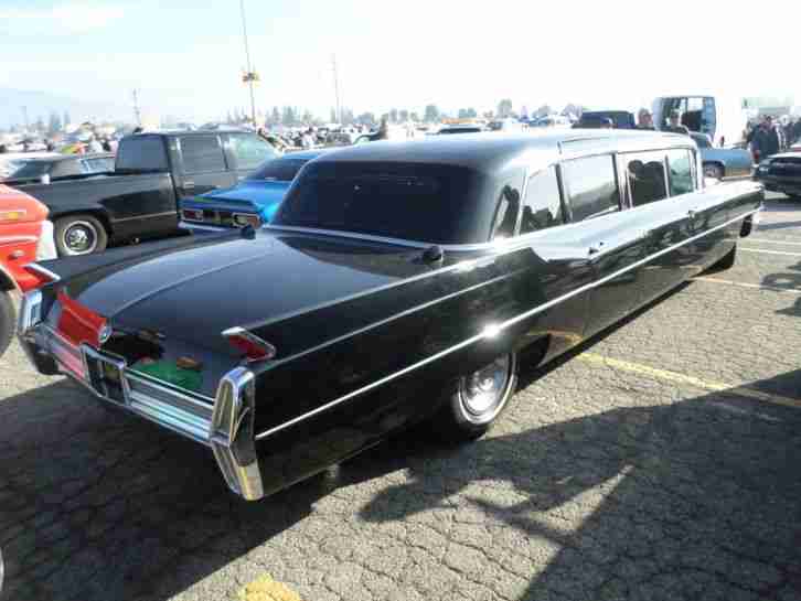 1964 Cadillac 7.6 meter LIMO Black! California