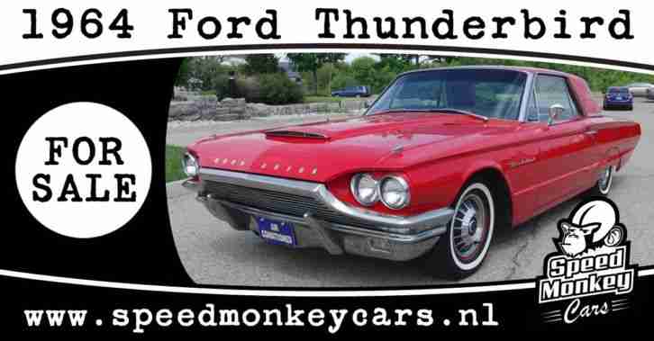 1964 Ford Thunderbird 390ci V8 (6, 4L) Automatik