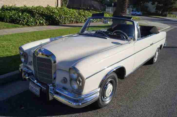 1964 Mercedes-Benz W112 300 SE Cabriolet