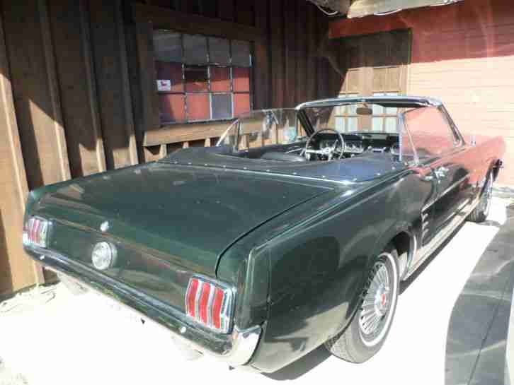 1965 Ford Mustang Cabrio ! 100% Sud California