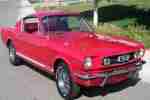 1965 Ford Mustang Fastback V8 Automatic Pony Interior