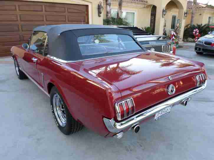 1965 Mustang Cabrio, V8 , Automatik. Alles NEU NEU NEU