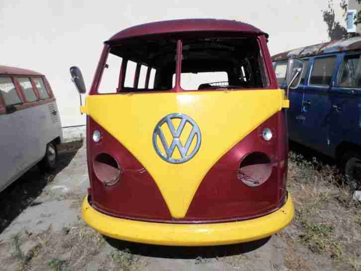 1965 T 1 VW 11 Fenster Bus, 23 Fenster Umbau Teile erhaeltlich. Zum Restaurier.