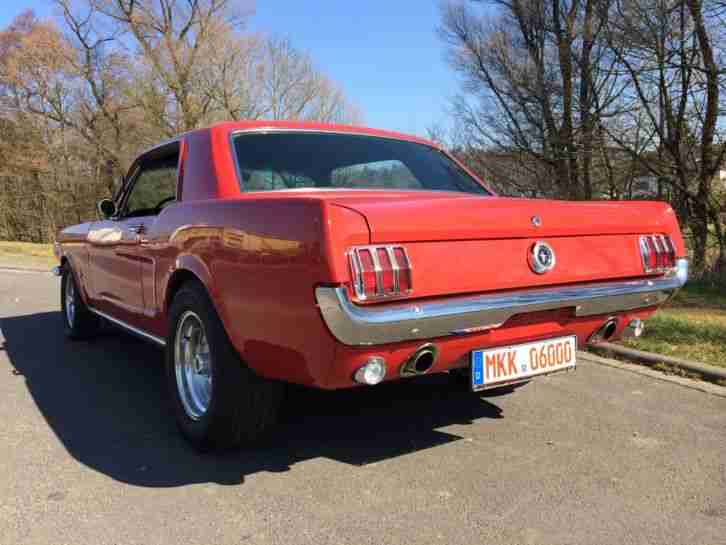 1965er Ford Mustang V8 C Code Sauber und mit H Kennzeichen!!