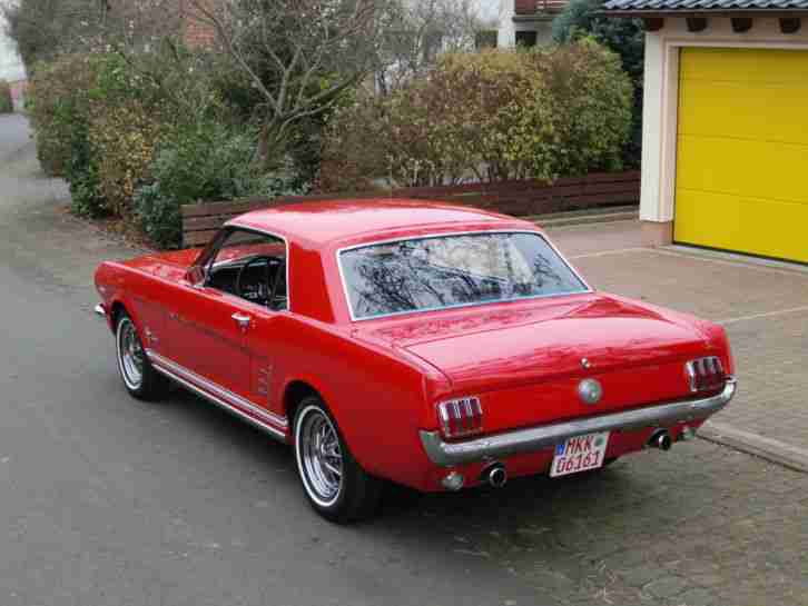 1966 Ford MUSTANG GT V8 Automatik TüV und H A Code