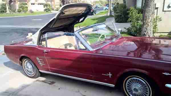 1966 Ford Mustang Cabrio incl.shipping to Rotterdam