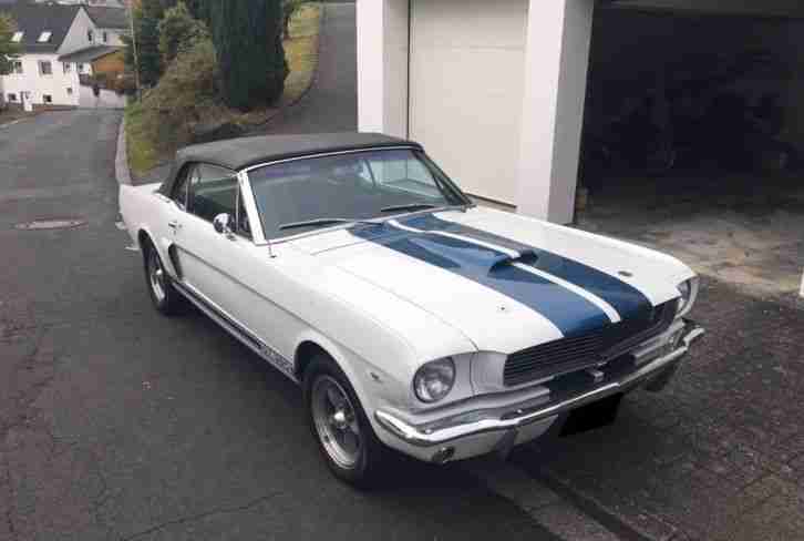 1966 Ford Mustang Cabriolet Shelby GT350 Clone H