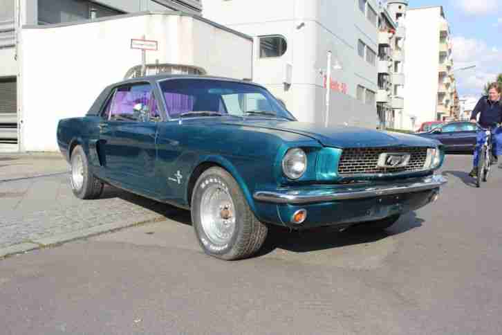 1966 Ford Mustang Coupe 302cui V8 300PS schönes Interior Automatik Shelby