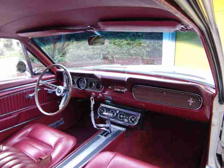 1966 Ford Mustang ORIGINAL 33800mls V8 Automatik mit