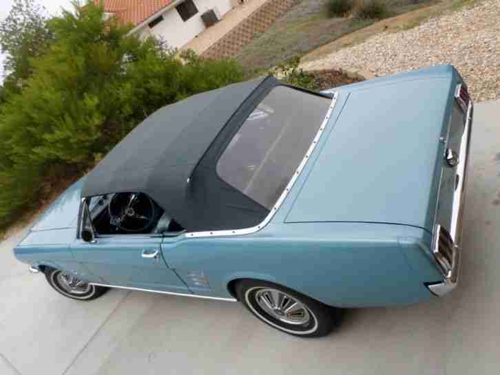 1966 Mustang Cabrio, V8 , Schalter, California