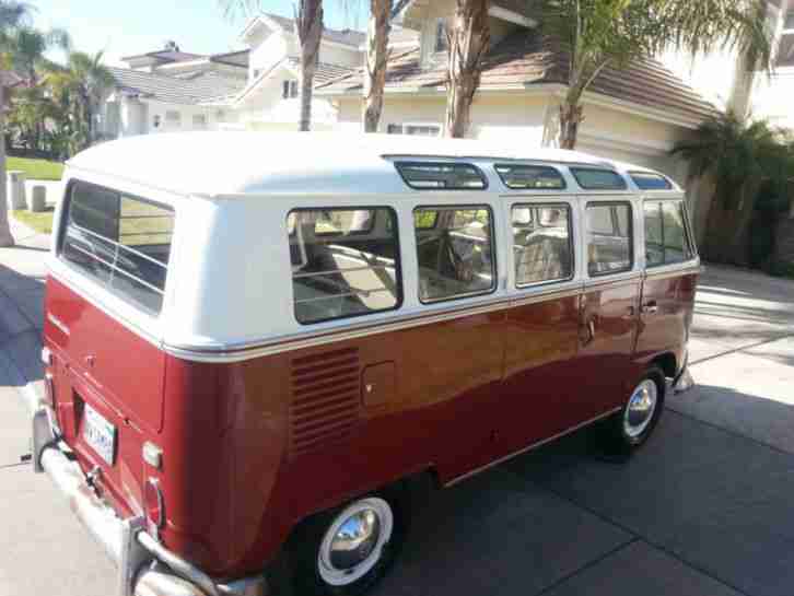 1966 Volkswagen Bus 21 fenster Nur 6% Zoll