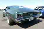 1967 Bullitt Ford Mustang Fastback wie im Steve McQueen