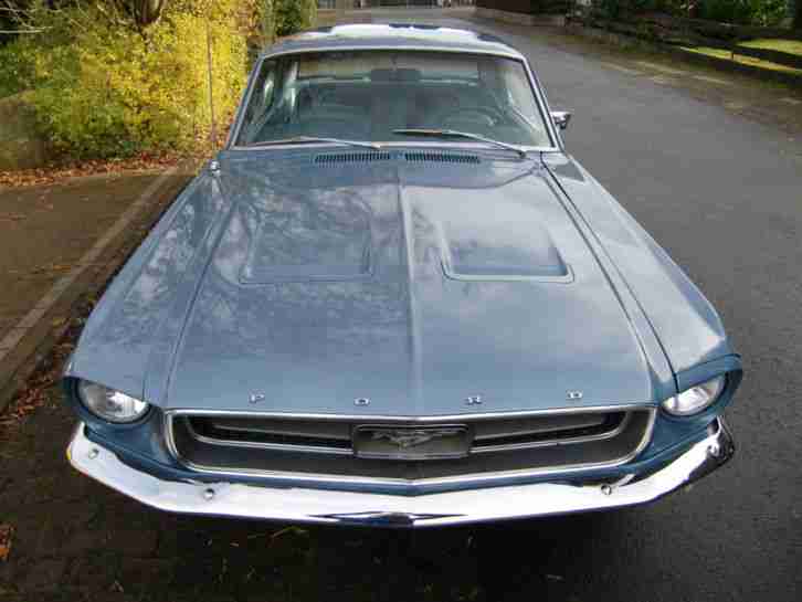 1967 Ford Mustang Original 80300mls aus 1.Hd mit Scheibenbremse V8 Automatik