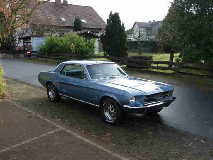 1967 Ford Mustang Original 80300mls aus 1.Hd mit Scheibenbremse V8 Automatik