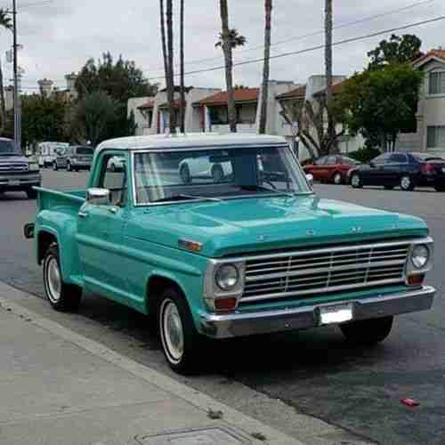 1967 Ford Stepside restauriert incl.shipping to Rotterdam