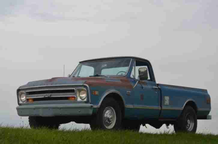 1968 Chevrolet C20 Pick Up USA US Fahrzeug Oldtimer 68 PU Chevy V8