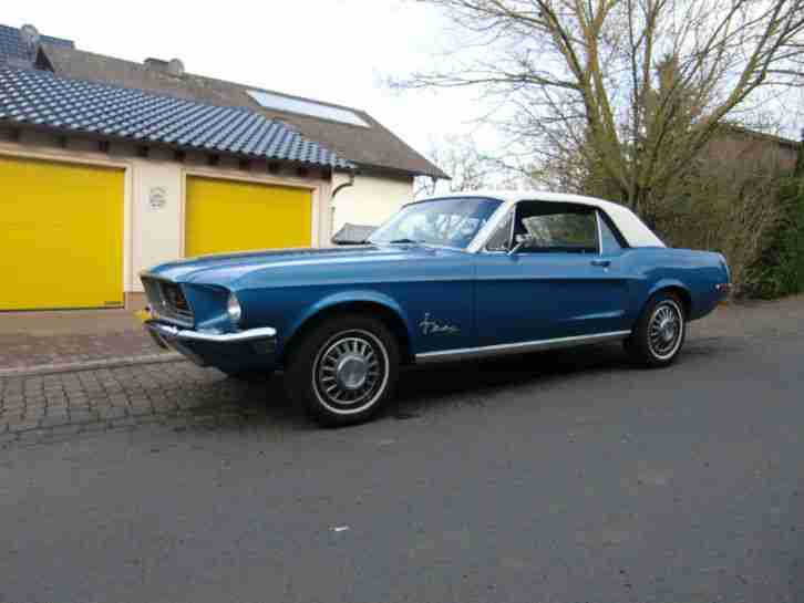 1968 Ford Mustang C Code V8 Automatik Top Auto TüV und H