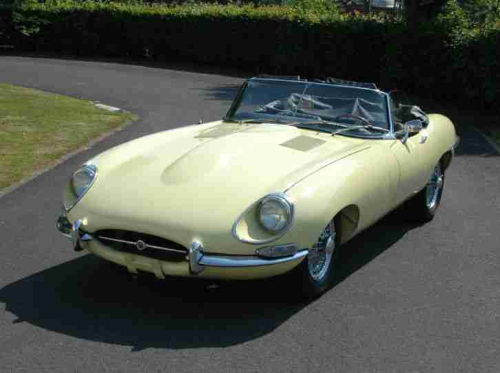 1968 Jaguar E type roadster Series 1 1/2