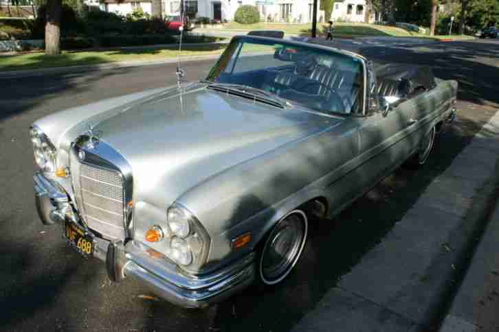 1968 Mercedes Benz 250SE Convertible