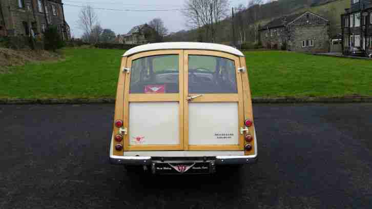 1968 Morris Minor Traveller - snowberry white - vom Morris Spezialist angeboten