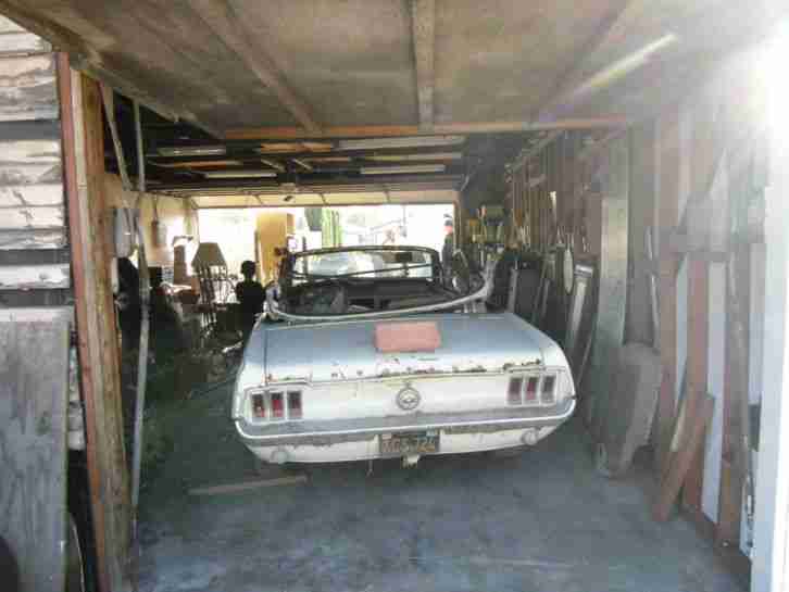 1968 Mustang Cabrio, Scheunenfund ! Zum Restaurieren !