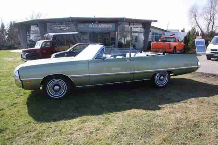 1969 Chrysler 300 Cabriolet Mopor 440cui Muscle Car Matching Numbers Hot Rod