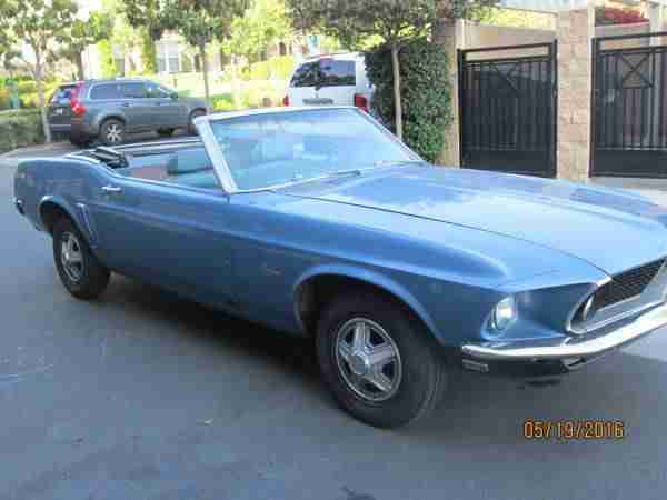 1969 Ford Mustang Cabrio laeuft top easy Project