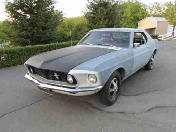 1969 Ford Mustang Coupe Grande 351W 9 Zoll Achse Cali