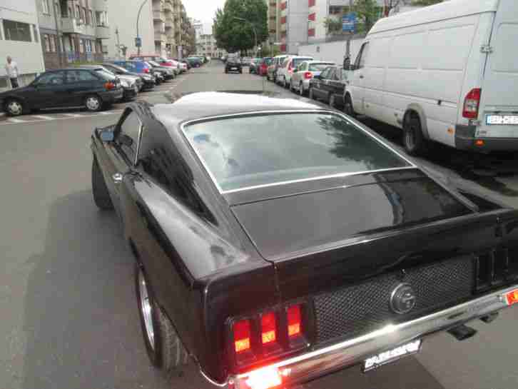 1969 Ford Mustang Fastback Mach 1 351 Cleveland Motor 355PS TÜV H-Zulassung neu