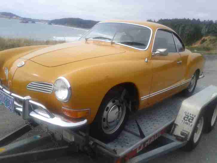 1969 VW Karmann Ghia Coupe in original Lack , nur